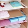 Aiwanto 3 Pack Adjustable Storage Rack Storage Shelf for Kitchen Storage Shelves Storage Rack for Wardrobe(Rand Colour)