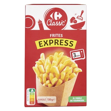 Carrefour Classic Express Frites 130g