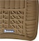 Michelin Car Mat Set with Flex Lines - W965-TAN