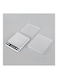 Generic - Digital Electronic Scales Silver/White/Black 10.2x12.5x2centimeter