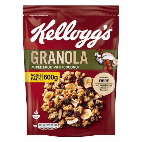 Kellogg&#39;s Crunchy Muesli With Fruits 600 gr