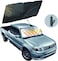 Geronmine Car Windshield Sun Shade Umbrella, Foldable Car Umbrella Sunshade Cover Protect Vehicle From UV Sun And Heat, 57'' X 31'', Fit Most Vehicles
