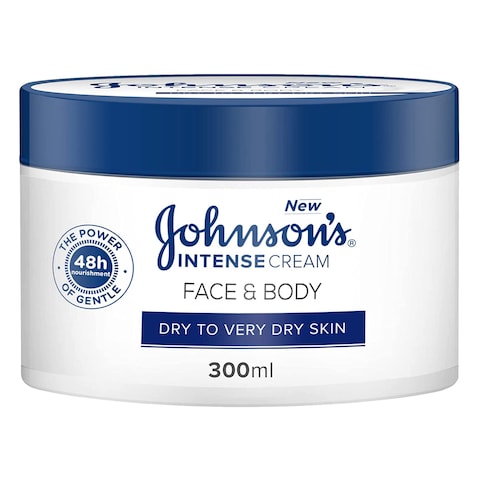 Johnson Intense Face And Body Cream 300ml