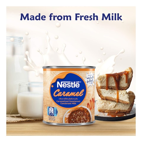 Nestle Sweetened Condensed Milk Caramel Flavour 397g