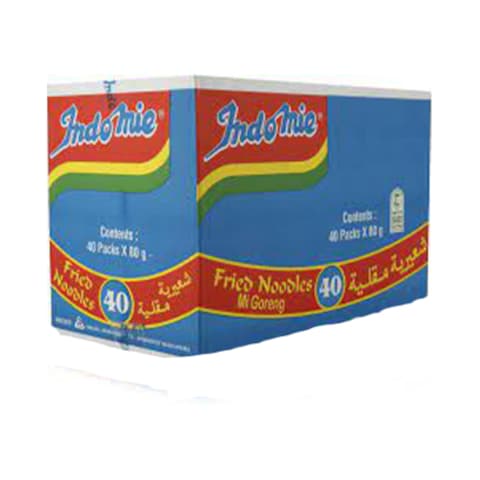 Indomie Instant Fried Noodles 80GR x Pack Of 40