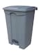 Almufarrej Trash Bin With Pedal Grey 70Liters