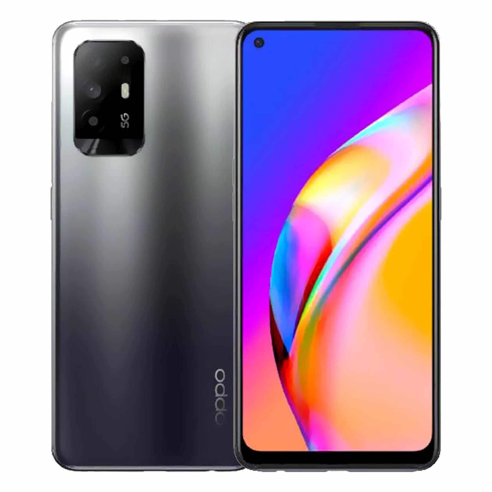 Buy Oppo Reno5 Z Dual SIM 8GB RAM 128GB 4G LTE Fluid Black Online