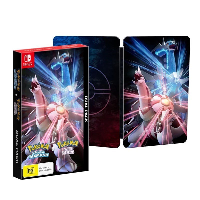 Buy Pokemon Brilliant Diamond and Pokemon Shining Pearl Dual Pack with ...