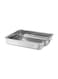 Koncis Roasting Tin Pan With Grill Rack, Silver/Grey, 40X32cm