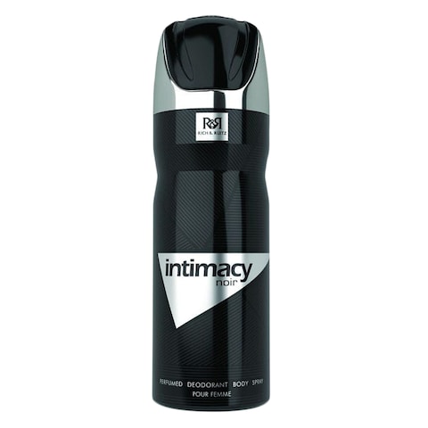 Rich  Ruitz Intimacy Noir Pour Femme Perfumed Deodorant Body Spray 200Ml