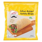 Buy Alkbeer Plain Tortilla Wraps Bread 12 Pieces - 570g in Saudi Arabia