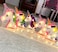 Unicorn Head Night Light with Warm LED Lights 21.5x13cm