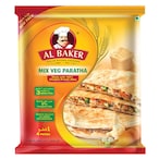 Buy Al Baker Paratha Mix Vegetable 400g in UAE