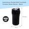 HYDROBREW Insulated Tumbler Water Bottle - Black, 400ml
