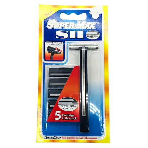 Supermax S II Razor Cartridges 5 Pieces