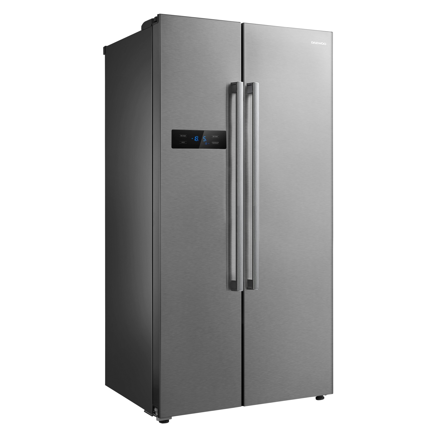 Daewoo Side By Side Refrigerator SBS FRS-689SSI 532L Silver