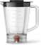 Philips HR7301/91 Multiprocessor Food Kitchen System Includes Blender (750W 4-in-1) Processor, Blender, Grate Disk, Slicing Disk, Dishwasher Safe, 2 Years Warranty