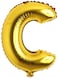 Generic C Letter Decorative Foil Balloon For Party 16Inch