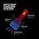 Tobys P100 H1 2 Pieces 200W/Pair Original Tested LED Headlight Bulb Assembly 20000 Lumens 100W/Piece Xtreme Bright With Color Temperature 6500K