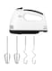 Generic Portable Electric Egg Beater Machine White/Black/Silver 18.5X7.5X15.5cm