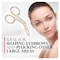 Titania Scissors Tweezers - Gold