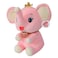 Cuddles Marshmallow Elephant Plush Toy Pink 35cm