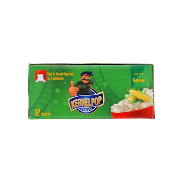 Kernel Pop Popcorn Sachet (Pack of 12)