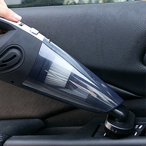 KKmoon - Car Vacuum Cleaner Dust Buster Handheld Vacuum Cordless Quick Charging Portable for Home Kitchen Car Wet Dry Cleaning
