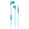Havit Wired In-Ear Headphones With Mic Blue E86P