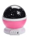 Generic Decorative Projector Night Lamp Pink/Black/White 13X13X14.5cm