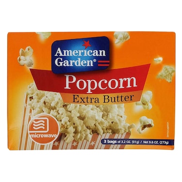 American Garden Extra Butter Popcorn 273g