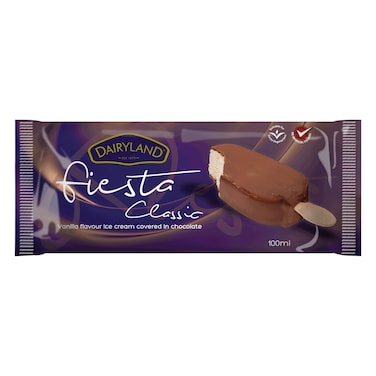 Dairyland Fiesta Classic Chocolate Vanilla Ice Cream 100ml