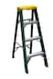 Penguin - Fibreglass Single Sided Ladder-Plastic Top: Step 4, 1.1m