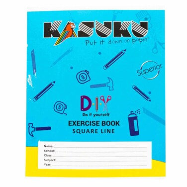 Kasuku Exercise Book Square Line 120Pages A5