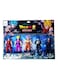 Generic 5- Pcs Dragon Star Series Super Legend Action Figure Toy