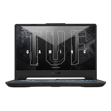 ASUS TUF F15 FX506HE-HN018W Gaming Laptop, Intel Core i7-11800H, 8GB RAM, 512GB SSD, 4GB NVIDIA GeForce RTX 3050 Ti, 15.6-inch FHD, Windows 11 Home, Graphite Black, English/Arabic Keyboard