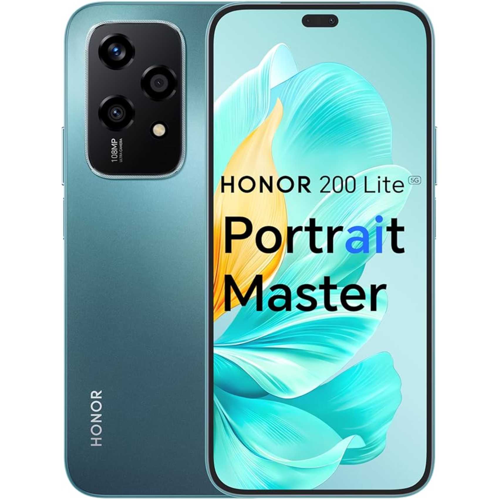 Honor 200 Lite Dual SIM 8GB RAM 256GB 5G Cyan Lake