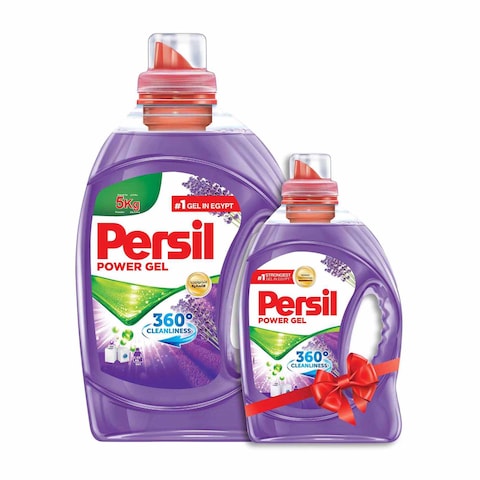 Persil Lavender Gel Detergent - 2.65 Liters + Gel Detergent - 990ml