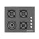 Elekta 4 Burner Gas Hob EGC-B507GB Black