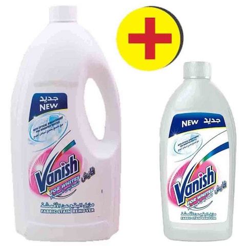 Vanish Stain Remover White 1.8 Liter + Vanish Stain Remover White 500 Ml Free