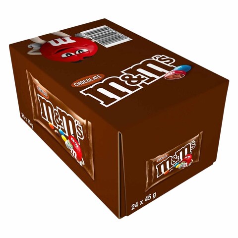 M&amp;m&#39;s Milk Chocolate - 45 Grams - 24 Pieces