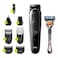 Braun 8-In-1 Rechargeable Multigrooming Styling Kit MGK5260 Black