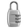 GTT Combination Lock LK-23 Silver