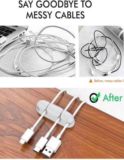 كورالبلو كابل منظم لسلطة الطاقة USB TV PC Home and Office Pack 3