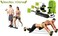 Galaxy Pro-Fit Two Wheel Abdominal Trainer