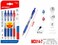 Motarro 0.7mm Tip Gel Ink Retractable Ballpoint Pen 4-Piece Set Multicolor(MC014-7)