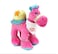 Fay Lawson Dark Pink Camel With Red I Love You On White Bandana 18cm