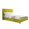 In House Las Palmas Velvet Bed Frame - King - 200x180 cm - Gold