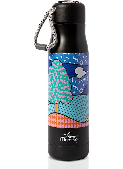 Any Morning Stainless Steel BPA-Free Thermos Travel Mug Multicolour 600ml