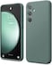 elago Liquid Silicone for Samsung Galaxy S24 Plus case cover Full Body Screen Camera Protective, Shockproof, Slim, Anti-Scratch Soft Microfiber Lining - Midnight Green